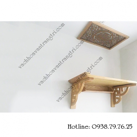 Mẫu bàn thờ treo tường đẹp không chỉ dành cho riêng chung cư