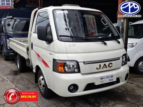 Xe tải JAC 1 tấn siêu tiết kiệm nguyên liệu.