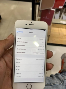 Bán iPhone 6s  64G cũ 4,490k trả góp 0Đ tại Dĩ An