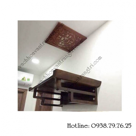 Mẫu bàn thờ treo tường đẹp không chỉ dành cho riêng chung cư
