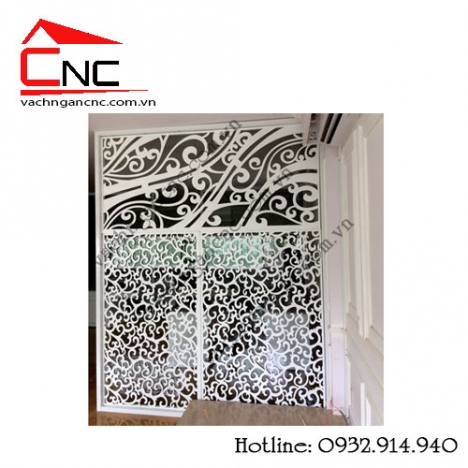 Vách ngăn cnc, vai trò của vách ngăn gỗ trang trí phòng khách