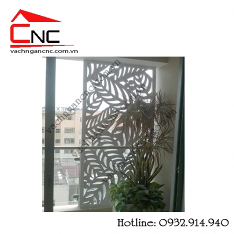 Vách ngăn cnc, vai trò của vách ngăn gỗ trang trí phòng khách