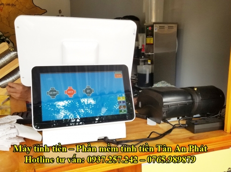 Lắp đặt tận nơi máy tính tiền cho quán nhậu tại Bình Dương