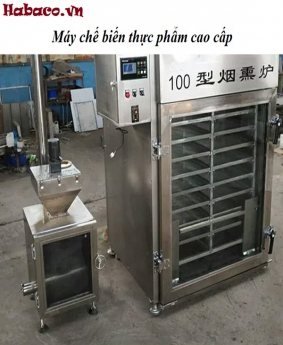 Lò xông khói xúc xích 100kg/mẻ
