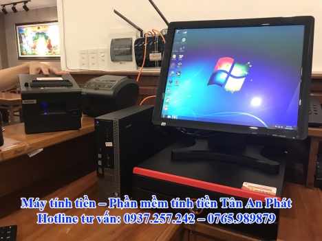 Lắp đặt tận nơi máy tính tiền cho nhà hàng tại Bình Dương