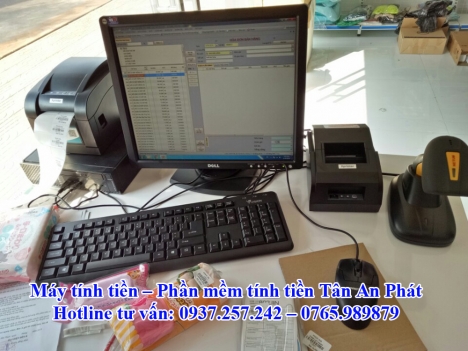 Lắp đặt tận nơi máy tính tiền cho shop quần áo tại Bình Dương