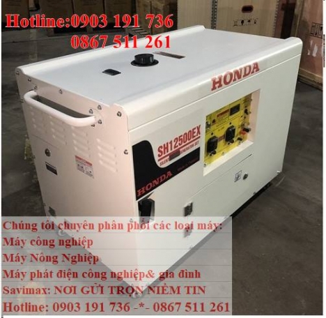 Máy phát điện xăng Honda SH12500EX (10kw, chống ồn) 38,000,000₫