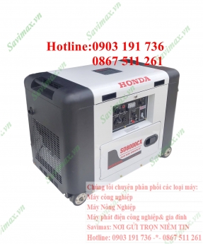Chuyên phân  phối máy phát điện công nghiệp và gia đình - Máy phát điện Honda SD 8000CX