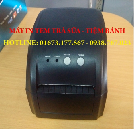 Bán máy in mã vạch dán lên sản phẩm cho cửa hàng thực phẩm tại Cần Thơ