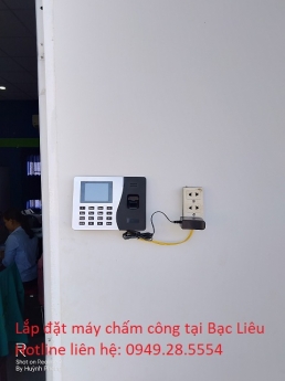 Free công lắp đặt tại Kiên Giang cho Nhà hàng, quán café, cơ quan  MÁY CHẤM CÔNG giá rẻ