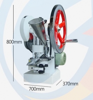 Máy dập viên thuốc 1 chày