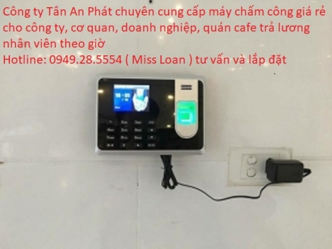 Free công lắp đặt tại Kiên Giang cho Nhà hàng, quán café, cơ quan  MÁY CHẤM CÔNG giá rẻ