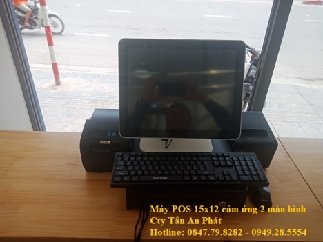 Lắp đặt thiết bị tính tiền với máy Pos nguyên khối cho quán trà sữa Tại HẢI DƯƠNG