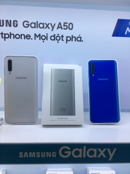 Samsung A50 giá sốc 5,990k góp 0Đ tại Dĩ AN