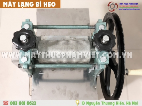 Máy lạng da bì lợn mini bằng tay giá rẻ cực sốc.