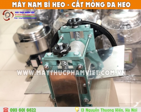 Máy lạng da bì lợn mini bằng tay giá rẻ cực sốc.