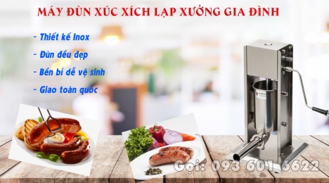 Máy làm xúc xích, lạp xưởng giá rẻ cực sốc.