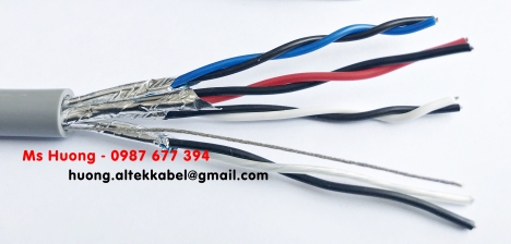 Cáp tín hiệu chống nhiễu Altek Kabel, cáp AWG