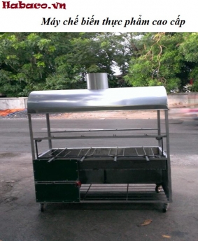 Lò quay gà vịt 4 con 2 tấng 1102