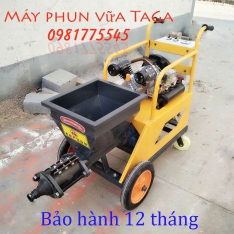 Máy phun vữa và hiệu năng sử dụng