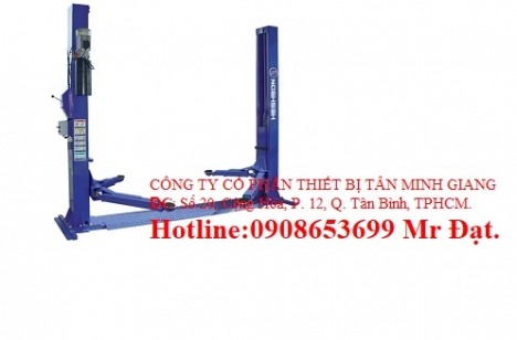 Cầu nâng 2 trụ không cổng  Heshbon-Hàn Quốc giá rẻ toàn quốc,hàng có sẵn,alo giao ngay.