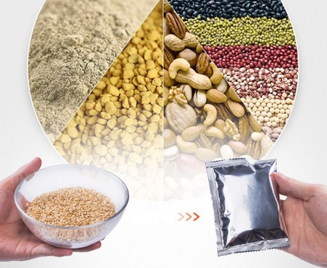 Máy cân định lượng dạng hạt 1-200g 157