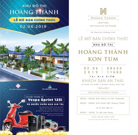 khu đô thị hoàng thành, nơi đáng sống bậc nhất tp.kontum !!