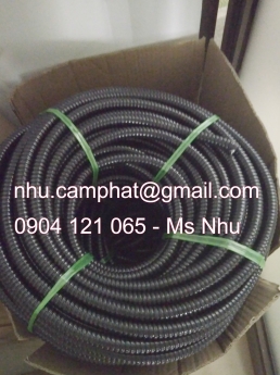 Ống ruột gà lõi thép bọc nhựa PVC