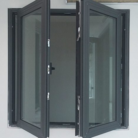 Cửa sổ 2 cánh mở quay nhôm xingfa Quảng Đông