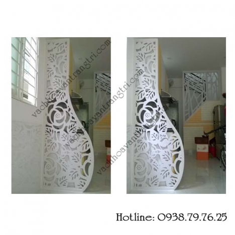 Nhà bếp - Mẫu vách ngăn cnc phòng bếp đẹp