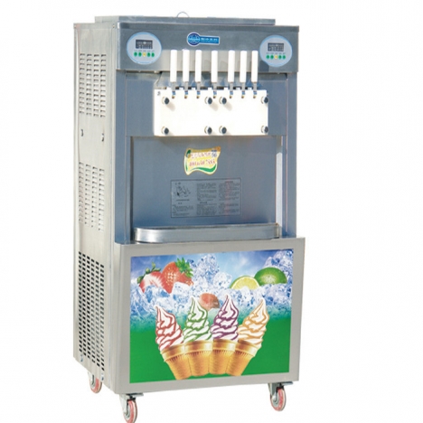 Máy làm kem tươi 7 màu hàng công ty 157