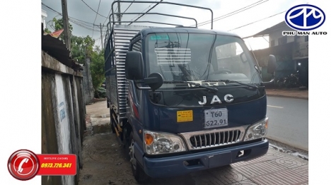 Xe tải JAC 2t4 thùng dài 4m4 đời 2019.