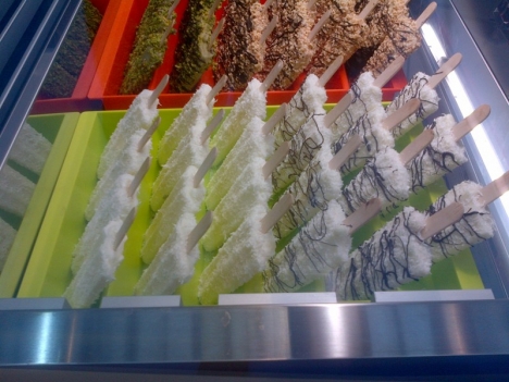 Máy làm kem que hàng công ty 0619