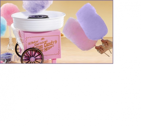 Máy làm kem bông mini hàng công ty 0619