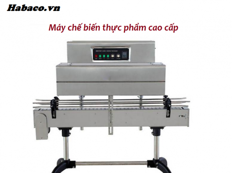 Máy màng co cổ chai hàng công ty 6019