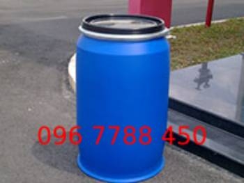 Phuy nhựa 50Lit đựng hóa chất giá rẻ toàn quốc giao hàng miễn phí