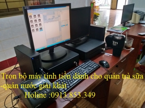 ChuChuyên cung cấp trọn bộ máy tính tiền giá rẻ cho quán trà sữa tại Hậu Giang 