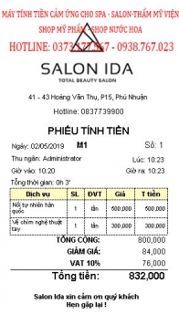 Lắp đặt máy tính tiền cảm ứng cho quán Trà Sữa – Café tại Gia Lai