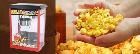 Máy làm bắp rang bơ bằng điện hàng công ty 157