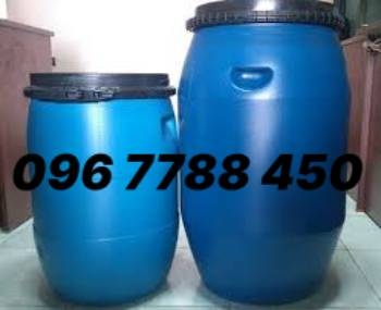 Phuy nhựa 50Lit đựng hóa chất giá rẻ toàn quốc giao hàng miễn phí