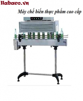 Máy màng co cổ chai hàng công ty 6019