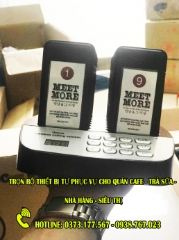 Bán thiết bị tự phục vụ cho quán café – trà sữa - nhà hàng tại Hà Nội