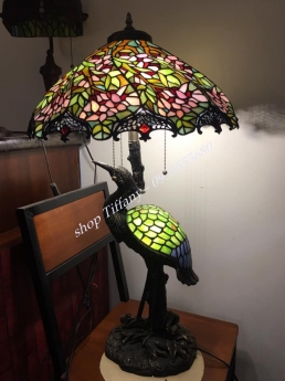 Đèn Tiffany Hoa Mận Châu Âu