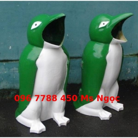 Thùng rác hình gấu misa chất lượng giá rẻ giao hàng miễn phí