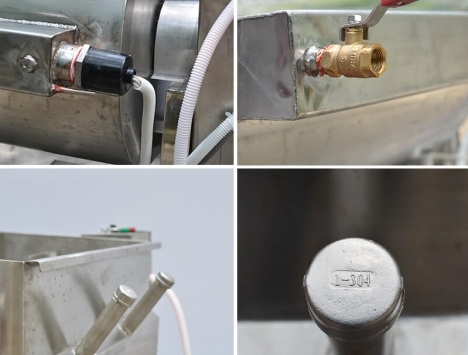 Máy rang ruốc dùng điện hàng công ty 6019