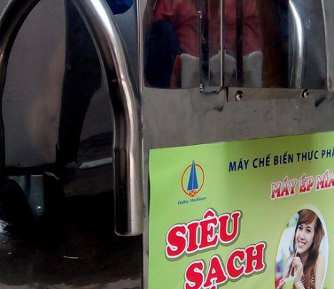 Máy ép nước mía mini siêu sạch 157 hàng công ty