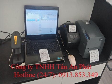 Trọn bộ máy tính tiền cho shop quần áo giá rẻ tại Cần Thơ 