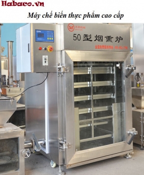 Lò xông khói xúc xích 50kg/mẻ hàng công ty 6019