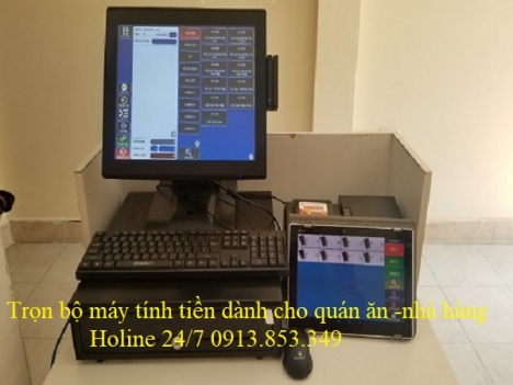 Giao hàng trọn bộ máy tính tiền cảm ứng dành cho quán ăn tại Kiên Giang giá rẻ 