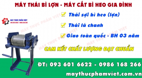 Máy thái bì làm nem giá rẻ như cho.